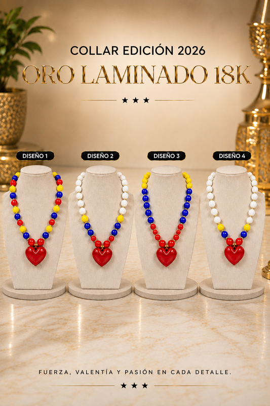 COLLAR COLOMBIA ORO LAMINADO