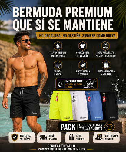 BERMUDAS PLAYERAS